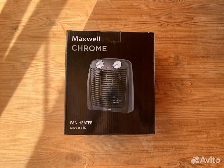 Обогреватель Тепловентилятор maxwell Новый