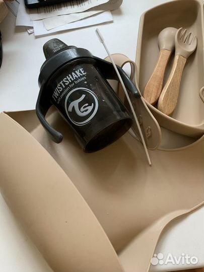 Детская посуда силиконовая