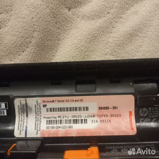 Нетбук hp mini