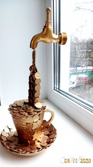 Чашка с блюдцем