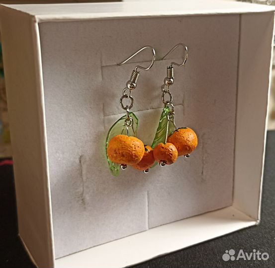 Сережки ручной работы