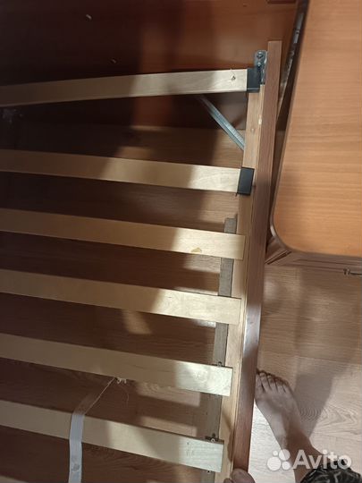 Кровать двухспальная с матрасом бу 160 200