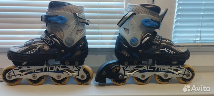 Коньки детские раздвижные