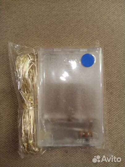 Гирлянда на батарейках роса