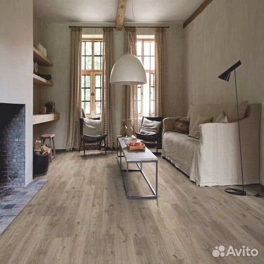 Пвх-плитка Quick-Step Livyn Дуб коттедж