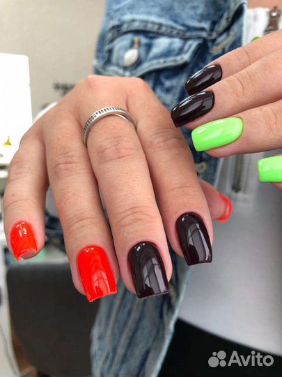 Маникюр,наращивание