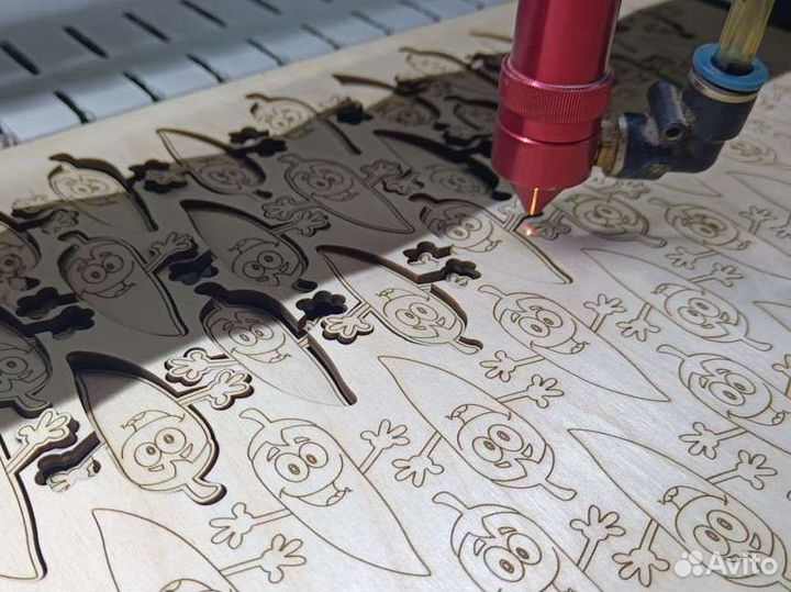 Лазерная резка и гравировка.фанера,акрил,картон