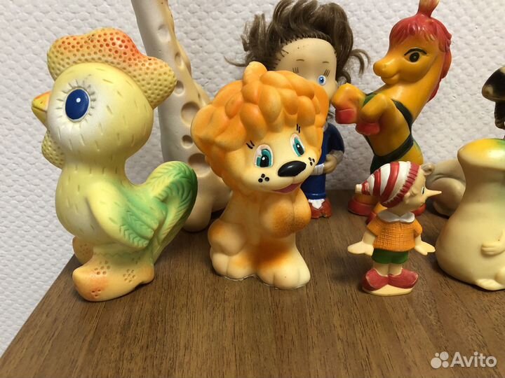 Резиновые игрушки СССР все с браком