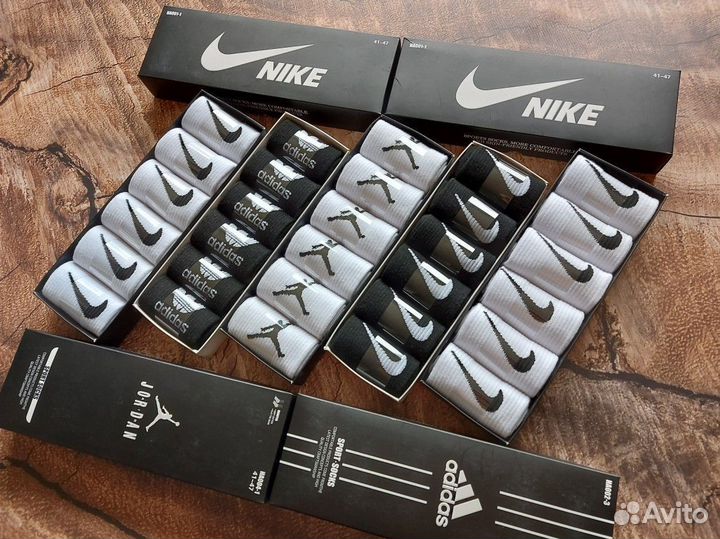 Носки Nike Reebok Lacoste Jordan