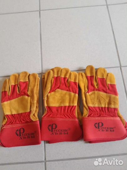 Перчатки спилковые. Восточные Тигры