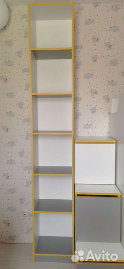 Детская мебель шкаф, кровать, стол, стеллаж