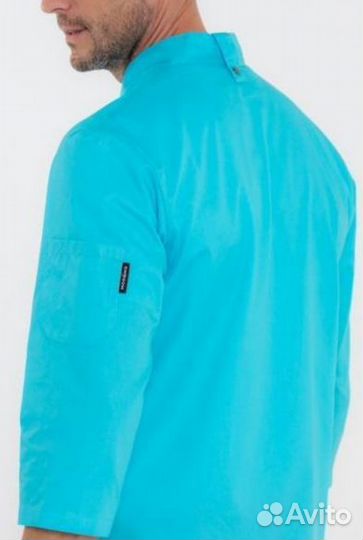 Китель поварской мужской черный