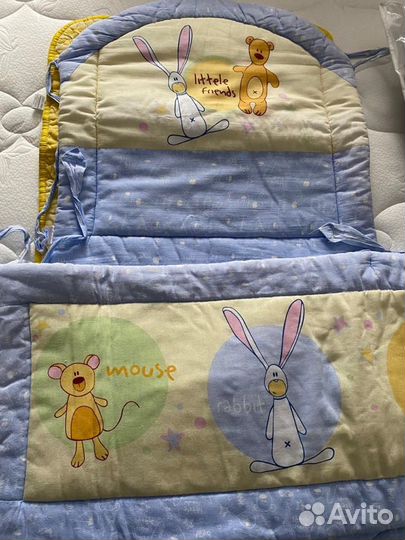 Бортики в детскую кроватку