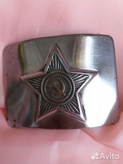 Пряжка солдатская СССР