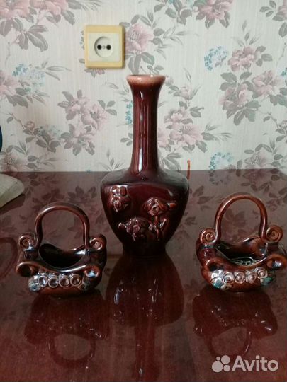 Набор графин и вазочки