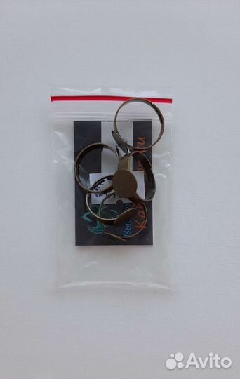 Заколки и кольца основы