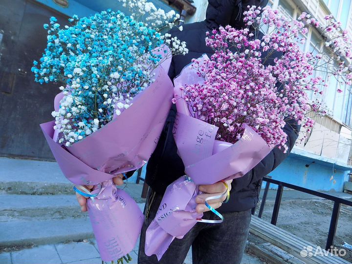 Гипсофила. Букеты. Композиции