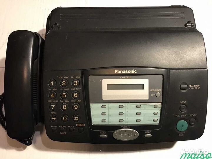 Телефон Panasonic KX-FT902RU факс на термобумаге