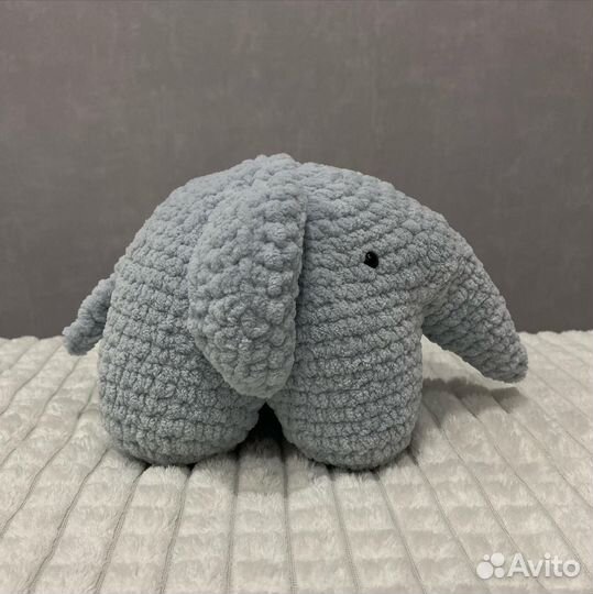 Plush baby elephant