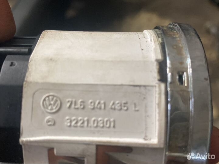 Кнопка включения дифференциала туарег 1