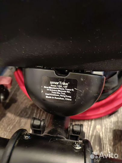 Детский велосипед с ручкой складной