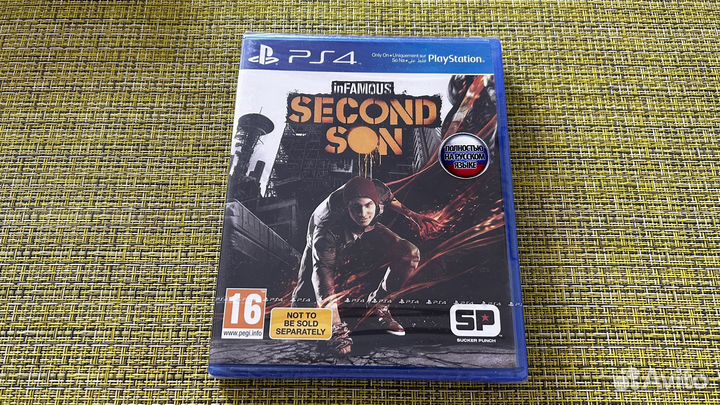 Второй сын ps4 Новый диск