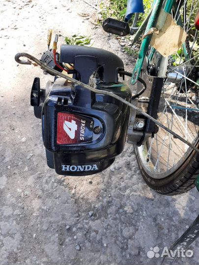 Велосипед на бензине