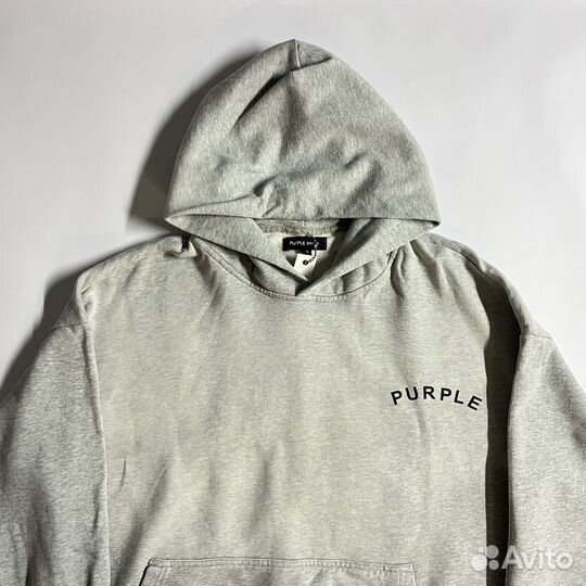 Худи Purple Brand Gray (drip 2025)