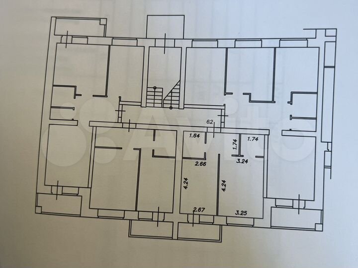 1-к. квартира, 36,9 м², 1/5 эт.