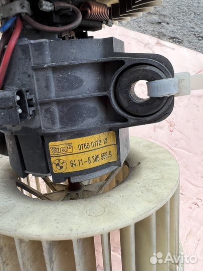 Моторчик отопителя печки BMW X5 E53