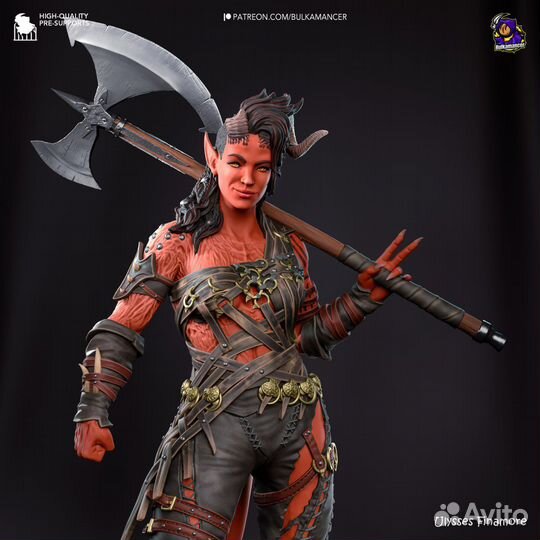 Коллекционная фигурка под покраску Karlach 29,5см