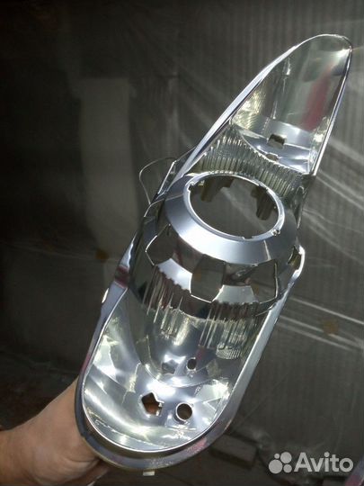 Восстановление отражателей фар