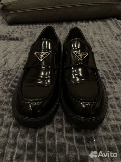 Лоферы мужские prada monolith