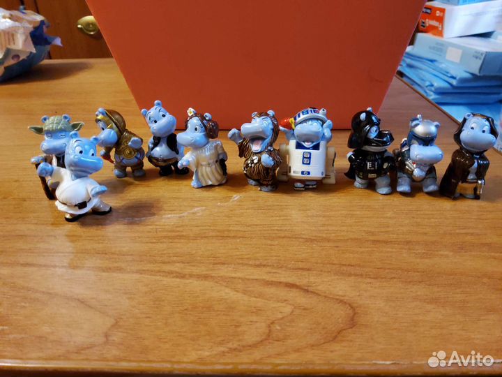 Бегемоты киндер сюрприз