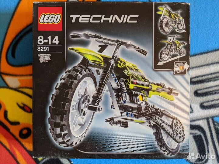 Lego technic dirt bike 8291 sale