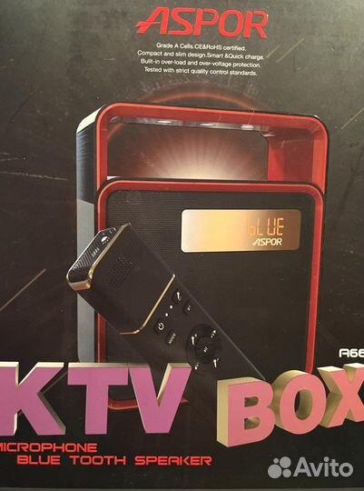 Акустические колонка + караоке