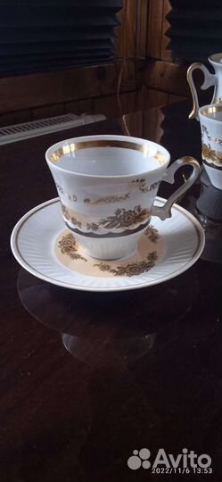 Кофейный сервиз, 21 предмет