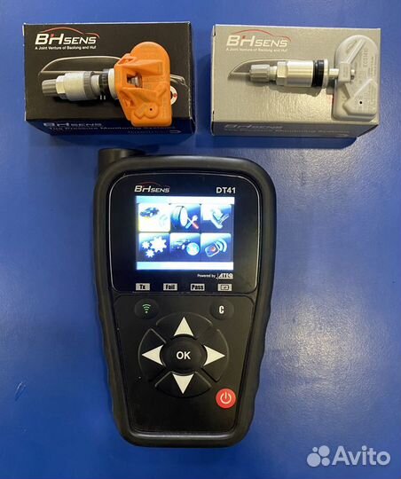 Универсальные датчики давления в шинах 433MHz+315M