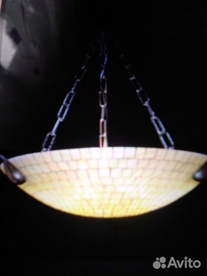 Шикарная люстра из оникса (Новая)