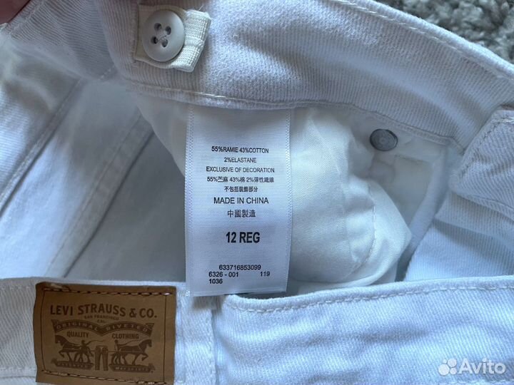 12 лет Блузка Twin-Set и шорты Levi’s