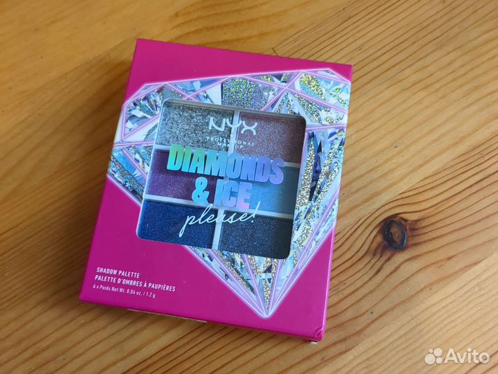 Палетка теней NYX professional makeup