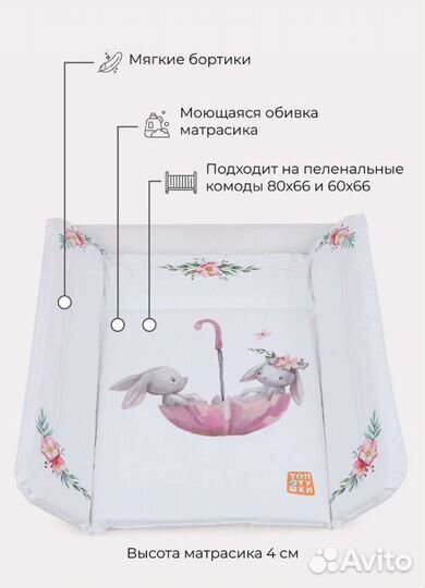 Матрас для пеленания