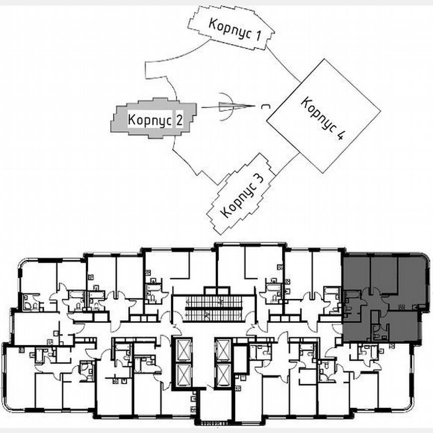 3-к. квартира, 82,2 м², 30/35 эт.
