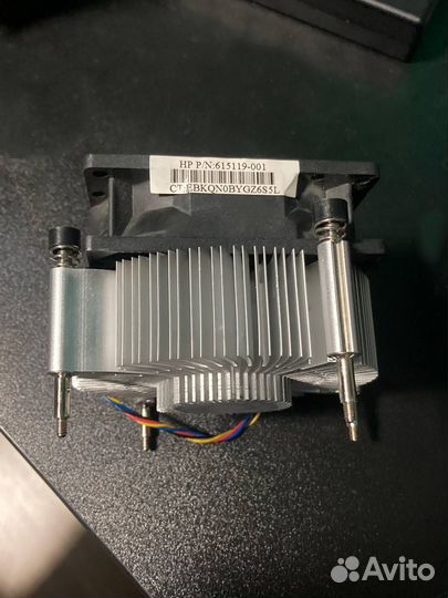 Материнская плата с процессором