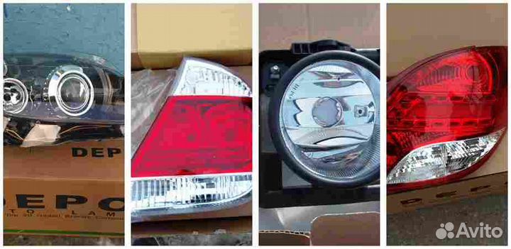 Накладка под фонарь задний правый зад для skoda oc