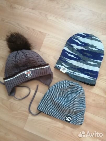 Шапки для мальчика на 5-7 лет