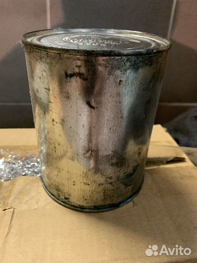 Смазка № 158 (синяя), 0,7 кг (железная банка) СССР