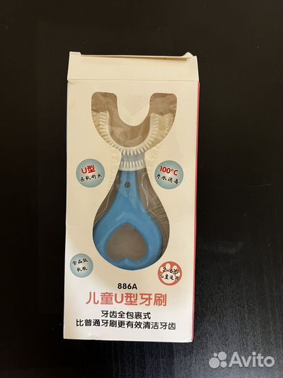 Детская зубная щетка /чесалка десен