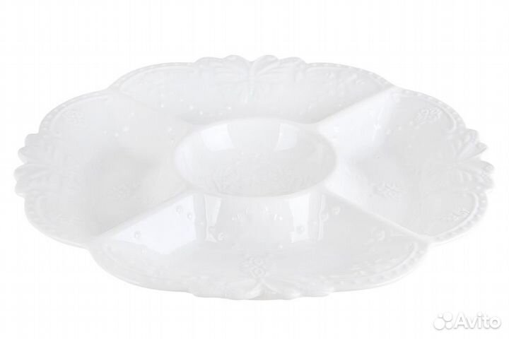 Менажница 5-и секционная 26,5см /ZD9133/кр