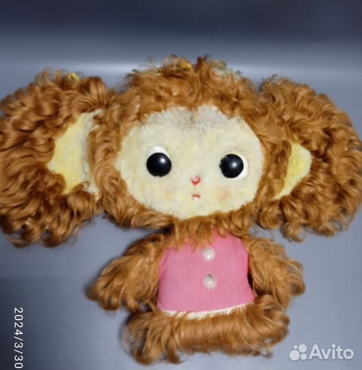 Чебурашка пижамница СССР